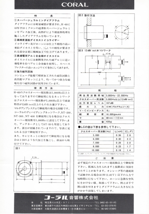 Coral Japan H-60 Horn Tweeter Bild 10