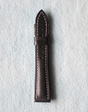 Uhrenband, Original Hamilton Uhrenlederarmband, schwarz, 20mm, Genuine Hamilton Leather Bracelet Bild 2