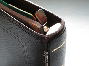 Jeppesen 1-Inch Leather-Binder mit Devidern & Papier Bild 8