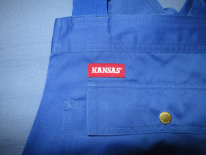 Original Kansas Latzhose, Arbeitshose, Arbeitskleidung, Größe 48-50 Bild 8