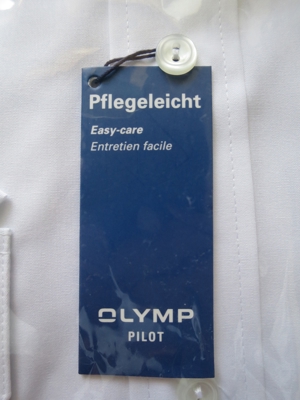 Original Olymp Pilotenhemden, Halbarm, Gr.39 Bild 3