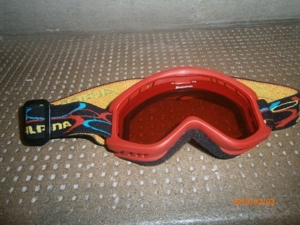 Alpina Kinder Skibrille rot Bild 2