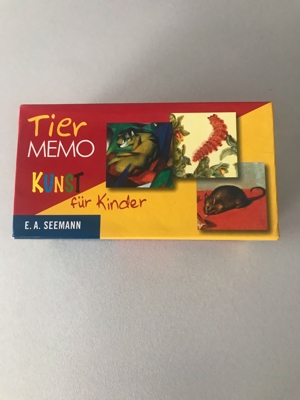 Memo, Tier-Memo "Kunst für Kinder"