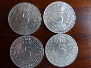 5DM Silbermünzen - komplette Sätze ab 24EUR Bild 2