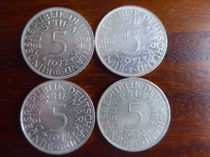 5DM Silbermünzen - komplette Sätze ab 24EUR Bild 3