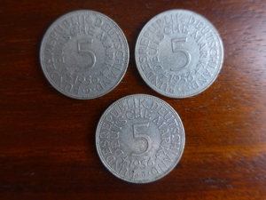 5DM Silbermünzen - komplette Sätze ab 24EUR Bild 7