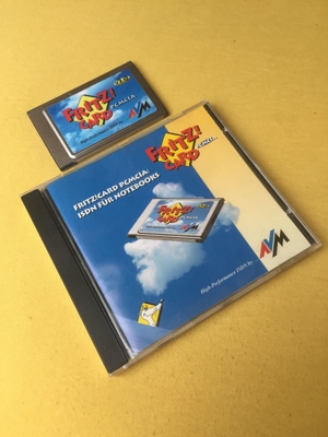 AVM Fritz!Card PCMCIA v2.0 ISDN Karte für Notebook Bild 3