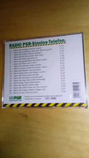Radio PSR-Sinnlos-Telefon (Best of - Vol.1) Bild 2