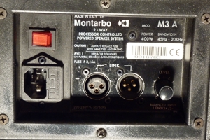 Montarbo M3A Monitorbox an 8 Ohm 400 Watt Bild 3