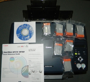 Drucker Canon MP360 mit Farbpatronen,Flachbildmonitor 38cm,CD-R L Bild 1