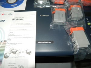 Drucker Canon MP360 mit Farbpatronen,Flachbildmonitor 38cm,CD-R L Bild 2