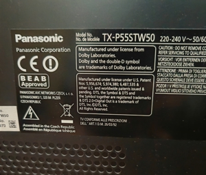 Panasonic TX-P55STW50 Bild 3