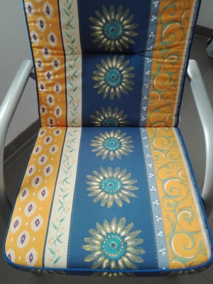 Gartenstuhlauflage Hochlehner Bild 3