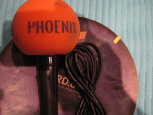 Dynamisches mikrofon mit phoenix   popschutz Bild 2