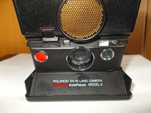 Polaroid SX 70 PolaSonic Autofocus Model 2 Land Sofortbildkamera Bild 1
