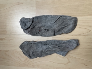 meine duften getragenen grauen Sneaker Socken Bild 2