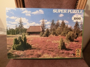 Lüneburger heide  schmid puzzle 1000 teile   neu in ovp