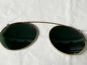 Herren Luxus Bugatti Brille, 80er, inkl. Sonnenclip Bild 7