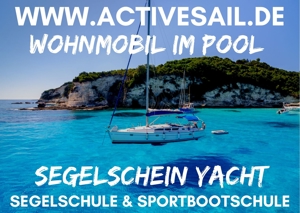 Segeln lernen im Urlaubstörn in der Adria. 1 Woche incl. Skipper gesamte Yacht.