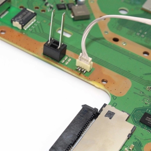 PlayStation4 PS4 Pro Slim Mainboard Netzteil 4 Pin Anschluss Stecker abgerissen abgerissen angerisse Bild 4