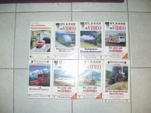 Märklin VHS Cassetten Kataloge,Magazine,Fleischmann,Roco,Piko,Faller,Wiking.. Bild 7