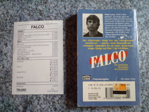FALCO - Diverse ORIGINAL Autogrammkarten, FAN Button, Aufkleber, BRAVO, Autorisierte Biograph 1a Bild 4
