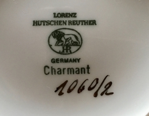 2x Hutschenreuther Porzellan Sets "Charmant" mit Goldrand, Café- und Essens-Service, 1a, neuwertig Bild 5
