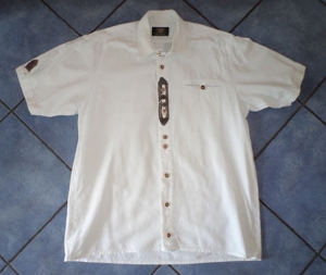 Marken Trachtenhemd u.a. OS TRACHTEN, 4 Stk, Größe 41 42, verschiedene Designs,Karo,kaum getragen,1a Bild 1