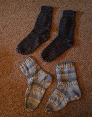 Diverse Wollsocken, Stricksocken, selbstgestrickt, handgestrickt, Größe 37 - 39, 1a Sockenqualität