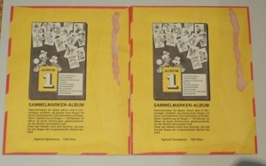 2x Original Micky Maus-Marken, Sammelmarken, Retro 80er Jahre, sehr rare Sammlerobjekte, 1a NEU, OVP Bild 2