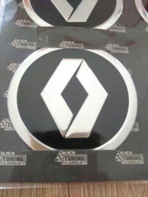 d60mm Rad Nabendeckel Aufkleber Radzierdeckel Renault Logo Bild 2