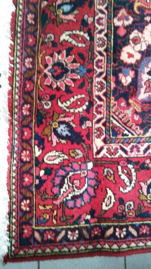 Persian Handgeknüpfter Bakhtiar Teppich,Rot (313 x 214 = 6,70 qm) Bild 13