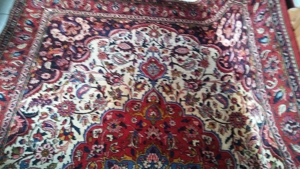 Persian Handgeknüpfter Bakhtiar Teppich,Rot (313 x 214 = 6,70 qm) Bild 11