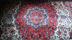 Persian Handgeknüpfter Bakhtiar Teppich,Rot (313 x 214 = 6,70 qm) Bild 4