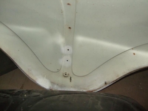 VW Käfer lange Kofferraumhaube Ovali Brezel Oldi Bild 5