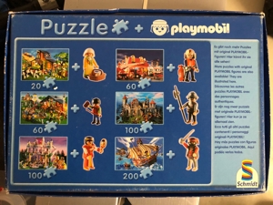 Puzzle Playmobil, Feuerwehreinsatz, 60 Teile Puzzle Bild 2