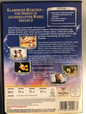 Walt Disney zauberhafte Märchenwelt Teil 2 - DVD Bild 2