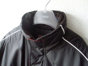 Fila Jacke Winter Bomber Schwarz Vintage L M Sportlich Stylisch Bild 4