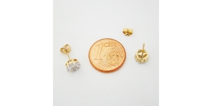 Ohringe Gold 750er / 18 kt Brillanten 0,52 ct. Diamanten 3013 Bild 4