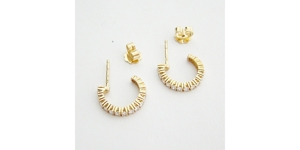 Ohrringe Gold 750er Brillanten 0,48 ct Goldschmuck 18 kt. 3008 Bild 3