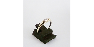Ring Gold 333er / 8 kt Diamant Goldschmuck Edelsteine Damen Bild 3