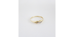 Ring Gold 333er / 8 kt Diamant Goldschmuck Edelsteine Damen Bild 7