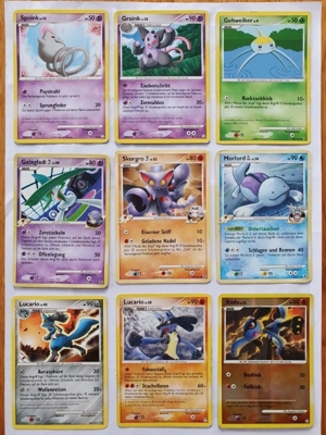 Sammlungsauflösung 190 Stück Pokemon Sammelkarten. Bild 2