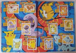 Pokemon Sticker Album Bild 5
