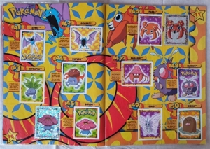 Pokemon Sticker Album Bild 7