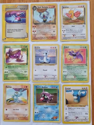 Pokemon Sammelkarten Englisch 116 Stück. Bild 2