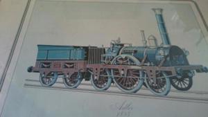 Kunstdruck Dampflok-Eisenbahn Liebhaber 8 Stück. Bild 7