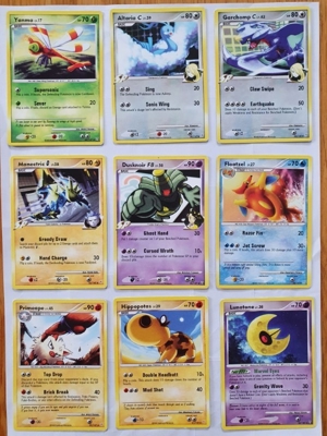 Pokemon Sammelkarten Englisch 116 Stück. Bild 8