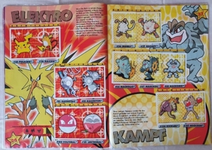 Pokemon Sticker Album Bild 20