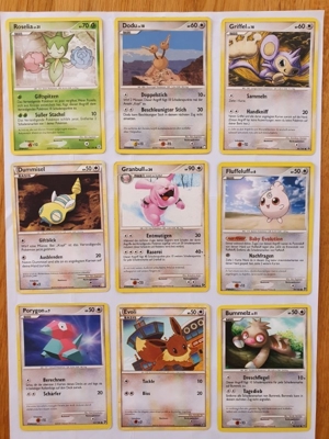Sammlungsauflösung 190 Stück Pokemon Sammelkarten. Bild 14